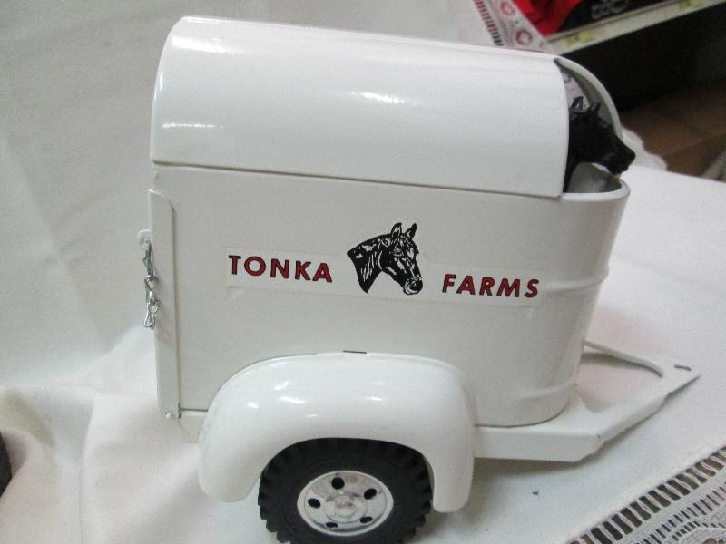 Tonka Farm horse trailer...