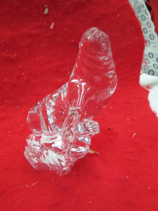 Princes house lead crystal Sea Lion...