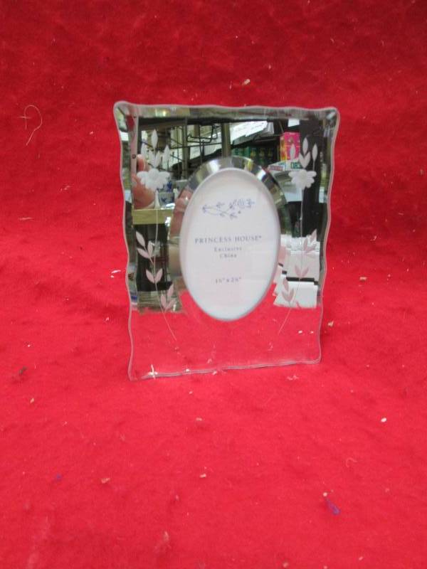 Princes house crystal frame...