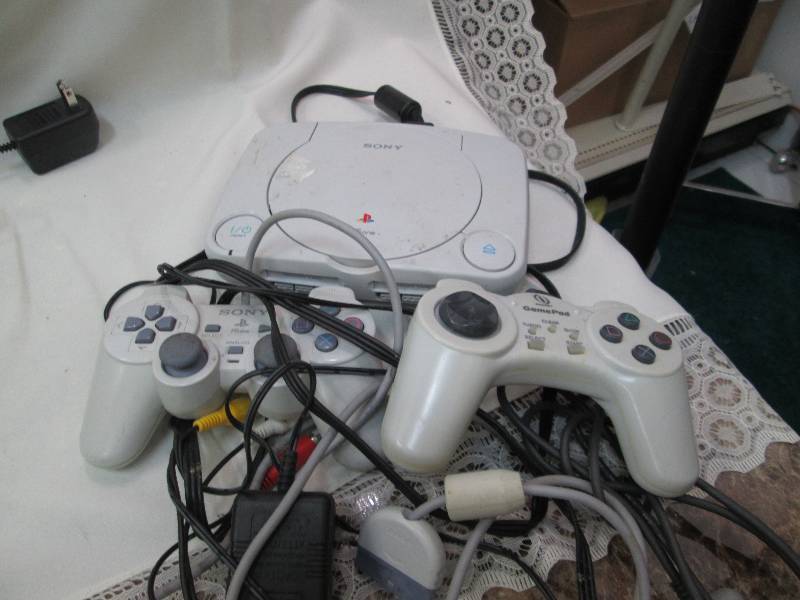 Sony PS one with controls...
