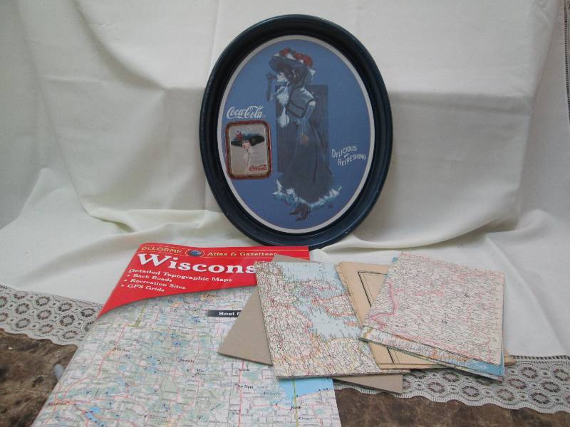 Serving tray and some maps...