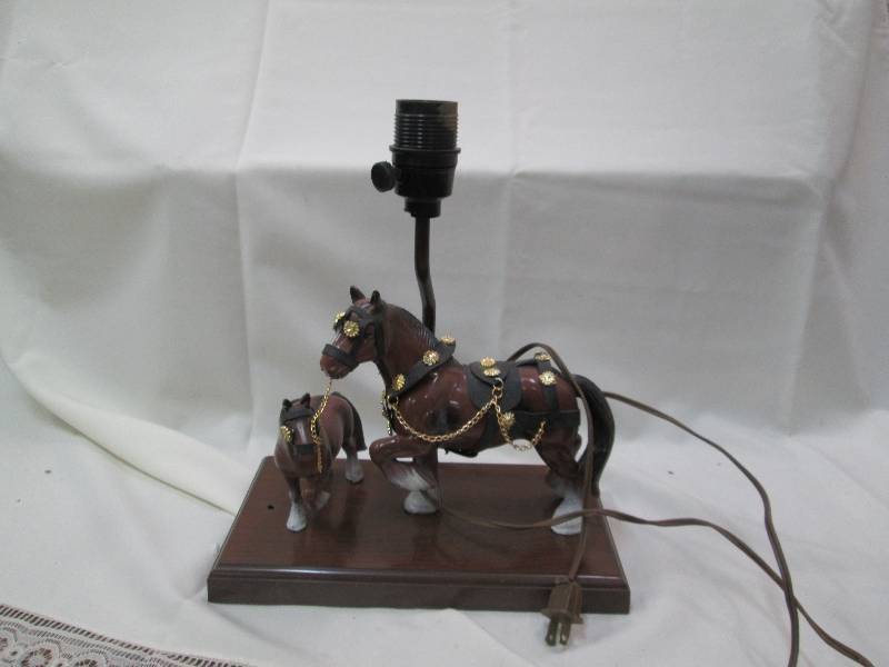 Horse lamp...