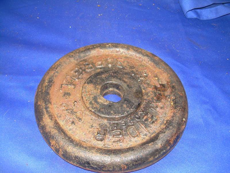 vintage weider #10 barbell