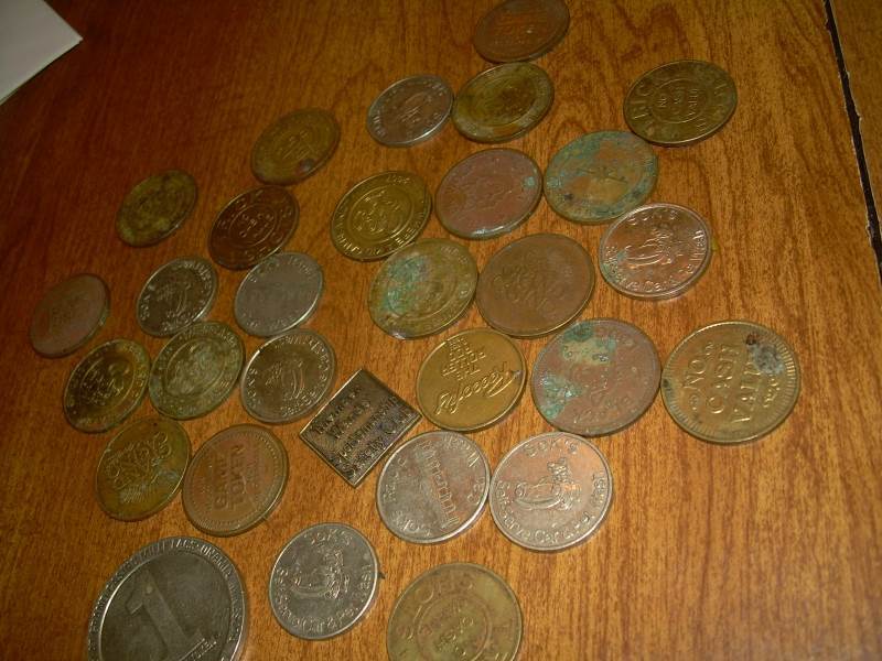 Game tokens, carwash and casino