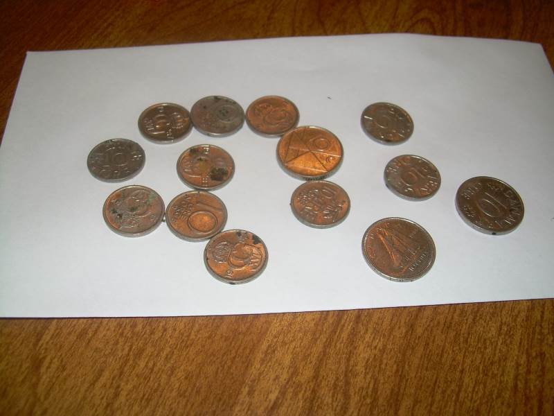 10 ore coins
