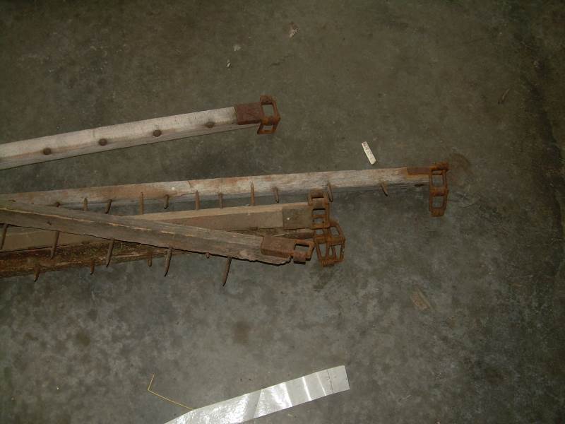 vintage wooden slats