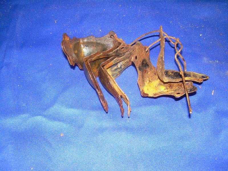 Vintage metal corner pieces