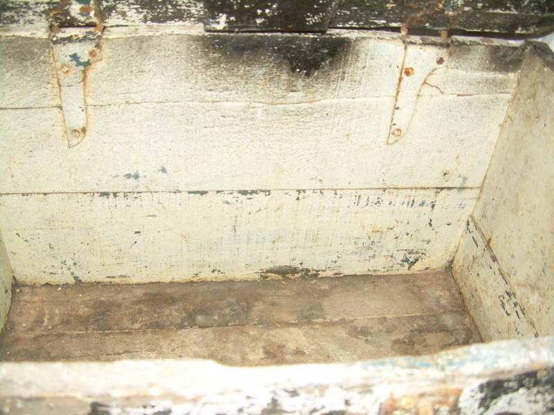 antique wooden beer crate