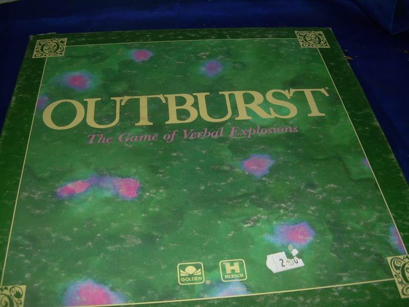 Vintage outburst game 1988