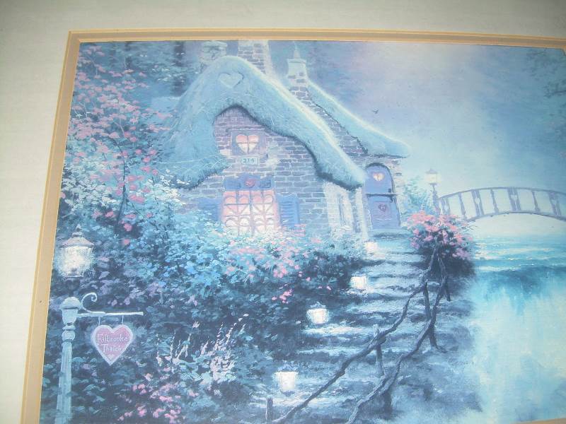 oak framed picture