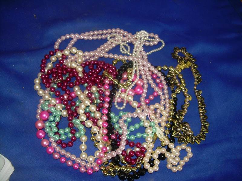 Bead necklaces