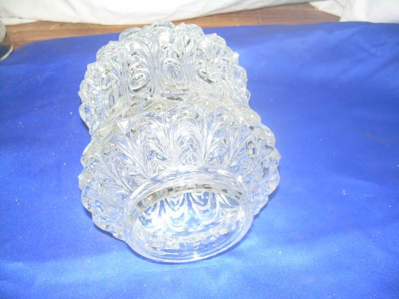 Vintage glass light globe