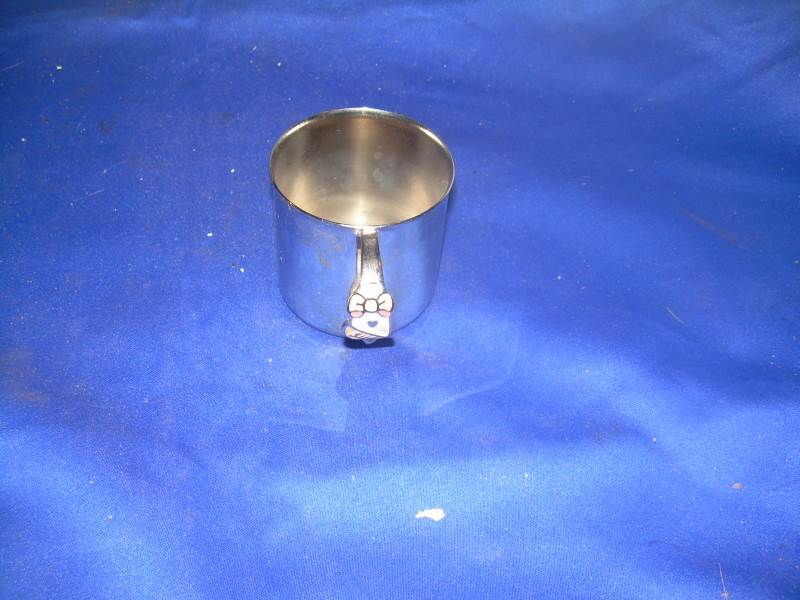 Vintage surgar and spice stainless cup