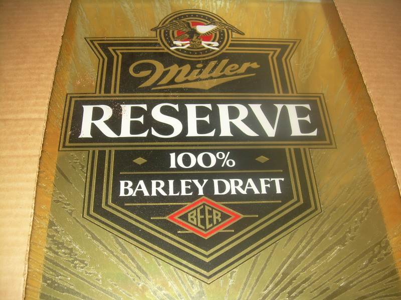 Miller reserve sign