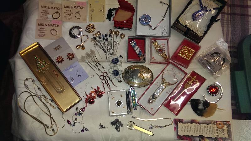 Variety of accessories.