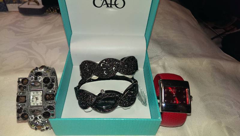 Watches and bracelets