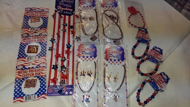 Variety of USA jewelry