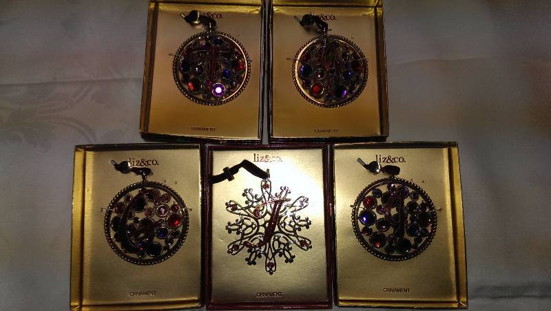 Variety of Christmas ornaments