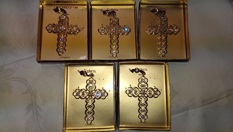 Variety of Christmas ornaments