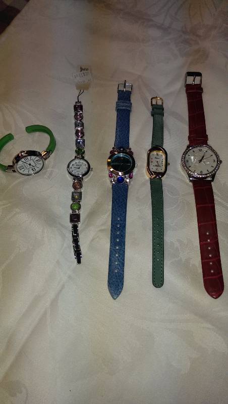 Five watches Geneva, 2 Kristine, Blair and Vienna