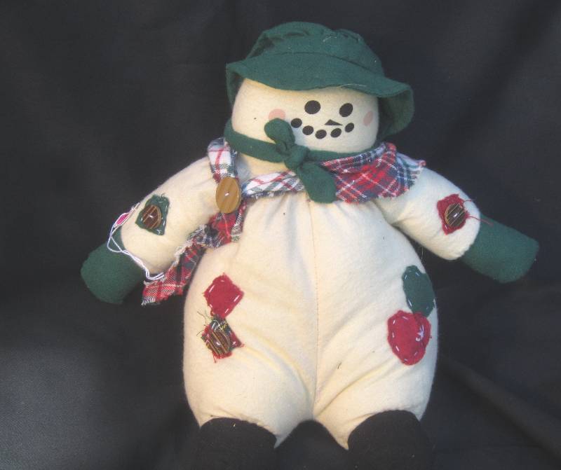 lot 407 image: Stuffed Snoman Approx 12 High