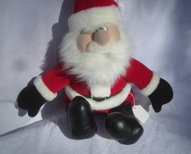 lot 436 image: Stuffed Santa