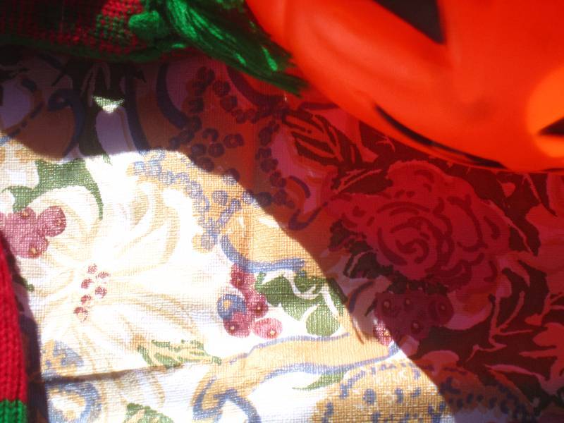 lot 619 image: Pumpkin, Santa Bear Parts Hat and Scarf
