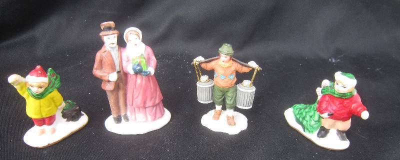 lot 591 image: Village People for Christmas Houses