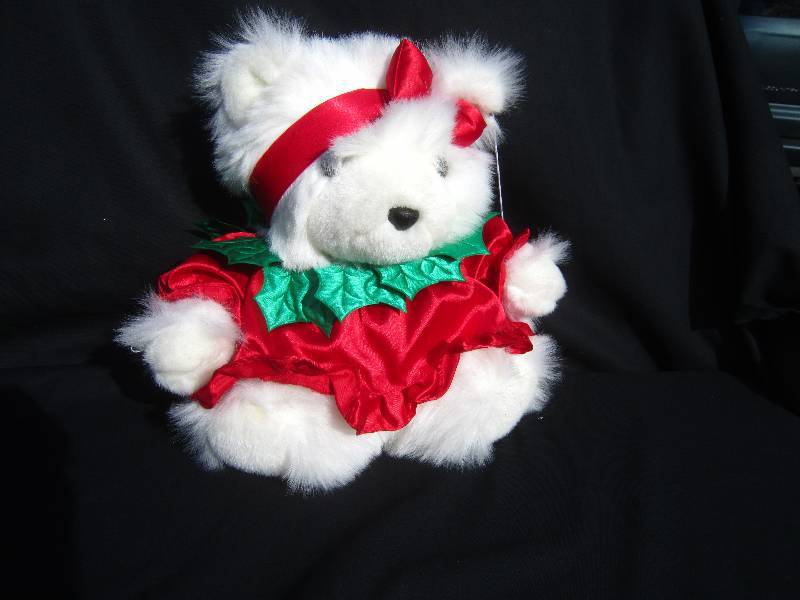 lot 600 image: Miss Bear Santa Bear - Christmas - Baby