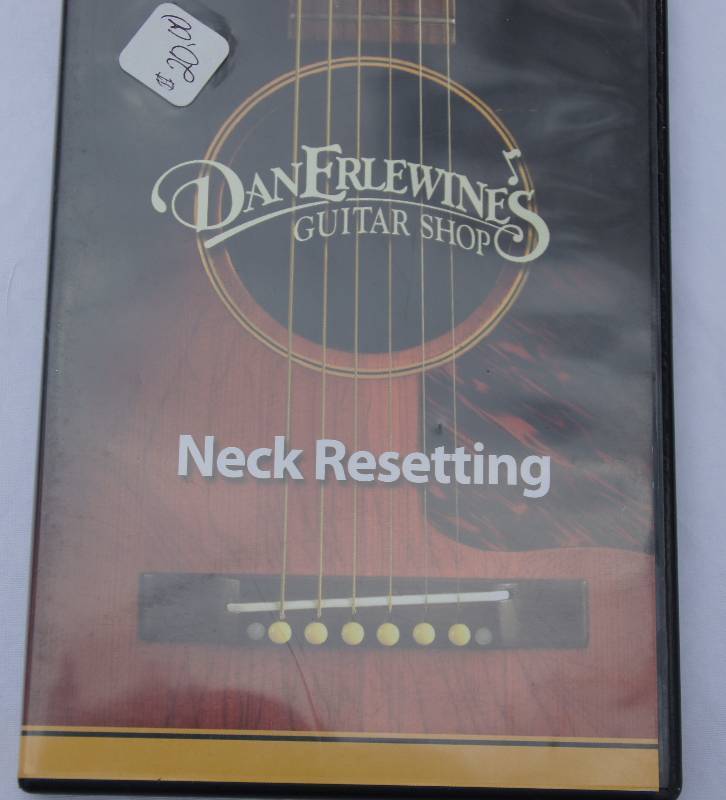 lot 751 image: Dan Erlewiness Guitar Shop Neck Resetting DVD