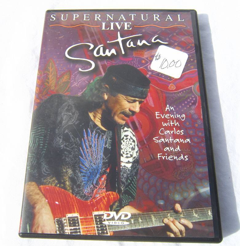 lot 808 image: Live Santana DVD