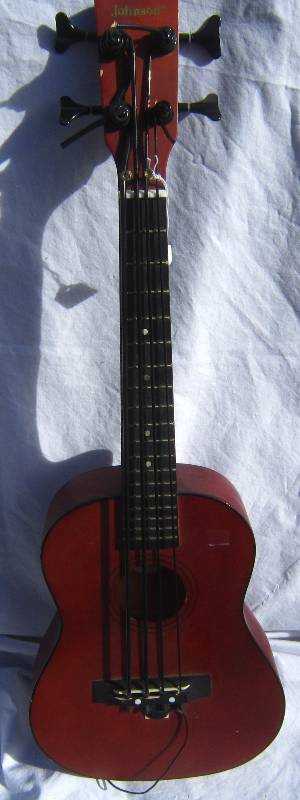lot 645 image: Johnson Electric Bass Ukulele