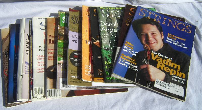 lot 667 image: Lot of String Magazines, Songewriter