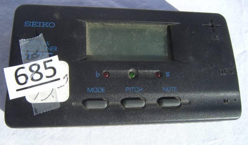 lot 685 image: Seiko Guitar and Bass Tuner