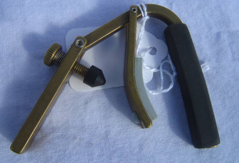lot 691 image: Gold Shubb Guitar Capo