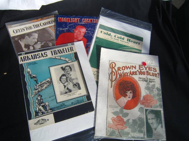 lot 717 image: Lot of Sheet Music
