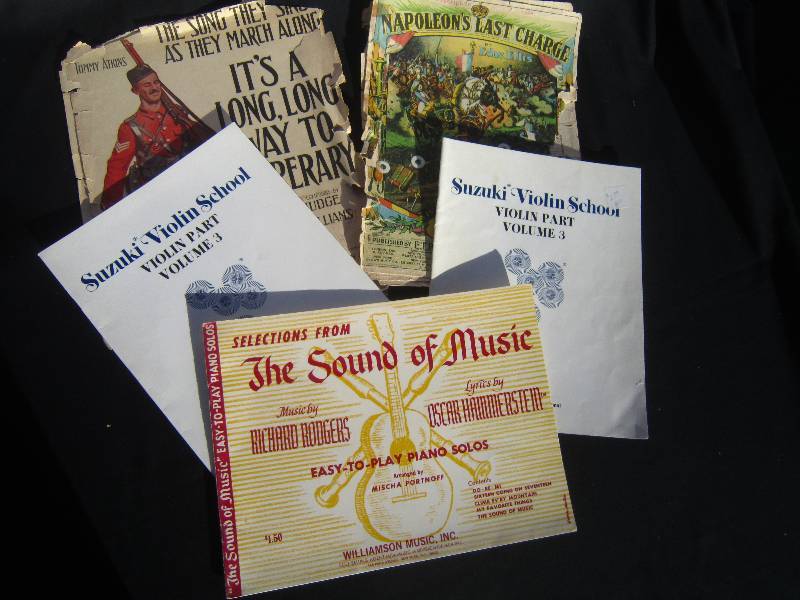 lot 739 image: Lot of Music Books and Sheet Music