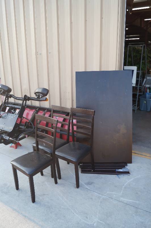Table, Chairs