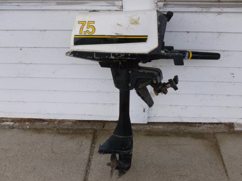 lot 1 image: JcPenney Boat Motor