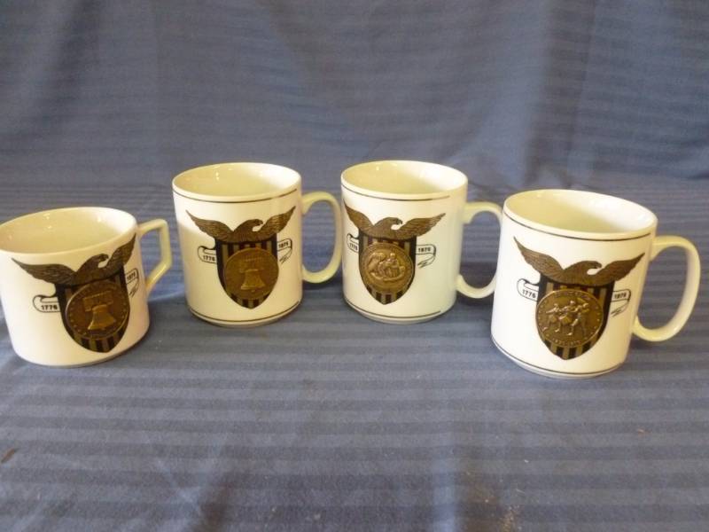 lot 27 image: Freedom Coin Mugs