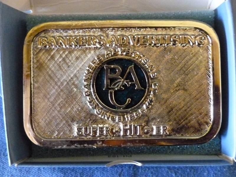 lot 61 image: Collectible Belt Buckle