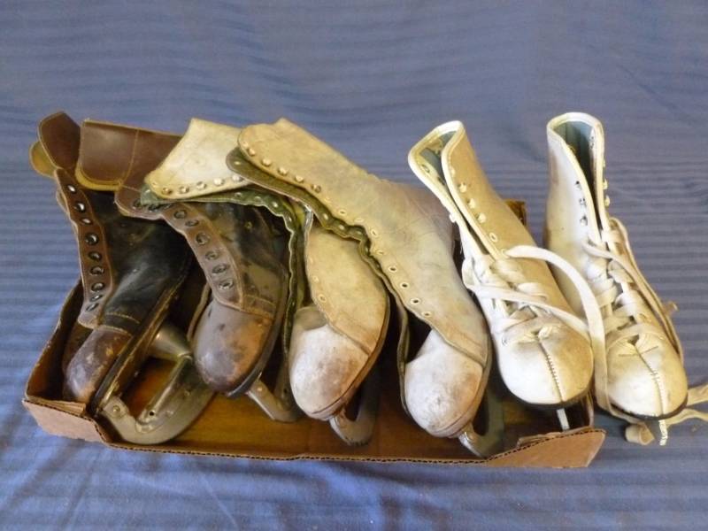 lot 93 image: Vintage Ice Skates