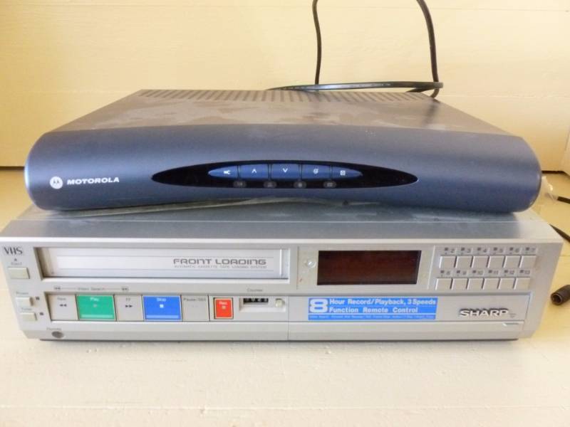 lot 190 image: Sharp VCR