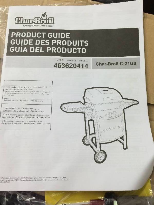 Char-Broil 2 Burner Propane Gas Grill retail $110