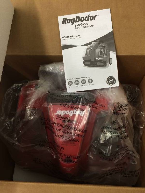 Rug Doctor Portable Spot Cleaner retail $149