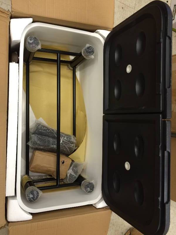 alcove Entertainer Rolling Party Cooler in Midnight Sands retail $169