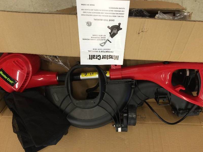 Master Craft Convertible Electric Trimmer & Edger retail $99