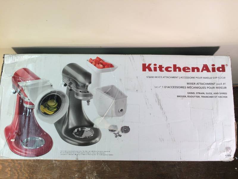 KitchenAid Stand Mixer Accessory Set retail $145