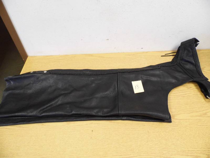 lot 13 image: Leather Chaps