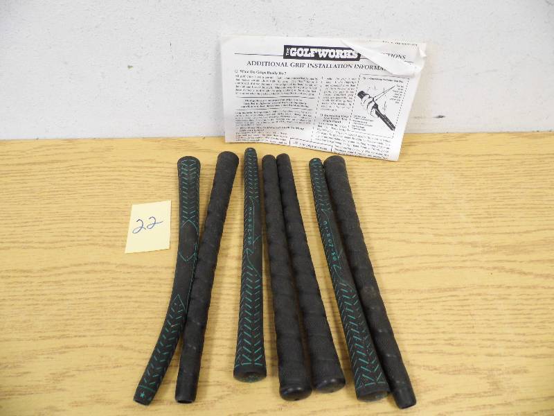 lot 22 image: Golf Club Grips